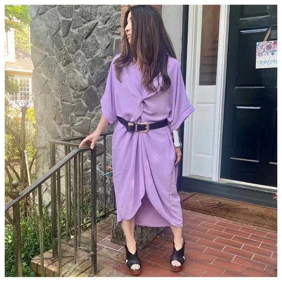 Made in Italy Caftan loose fit dress - Picture 2 of 6